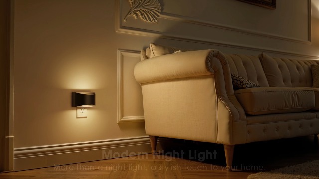 Image of L LOHAS LED Night Lights Plug into Wall, 2 Pack Dimmable Modern LED Bright Night Light for Kids,Dusk to Dawn Sensor, 0-150LM Adjustable Brightness,Soft White 3000K, for Hallway Bedroom Stairway