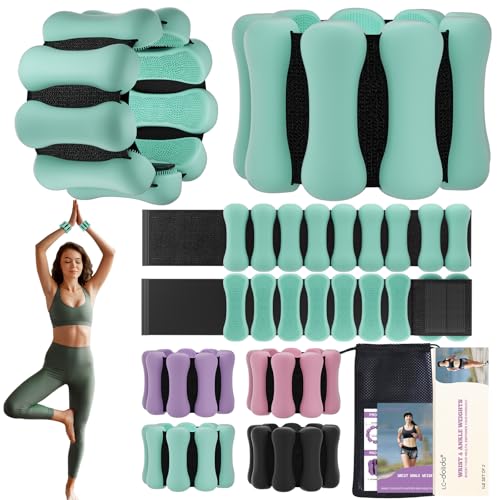 Wrist Weights, LC-dolida Ankle Weights for Women Men, Adjustable ...