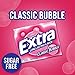 EXTRA Classic Bubble Sugar Free Chewing Gum Bulk Pack, 15 Sticks (Pack of 3)