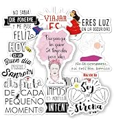 300pcs Spanish Inspirational Stickers for Teachers and Student | Motivational Decal | Positive Qu...