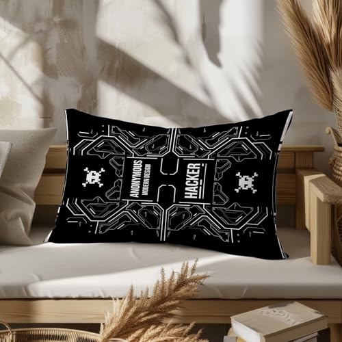 CEVAN Rectangular Funda Almohada Algodon Almohada Decorativa Cama Seda Fresco, Funda Almohada Anime Funda Almohada Piernas Dormir Personalización Privada 50x75cm