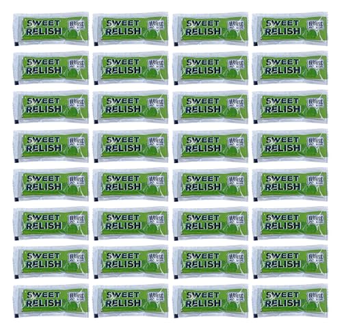 House Recipe Sweet Relish 9g Packets | Kosher | 50