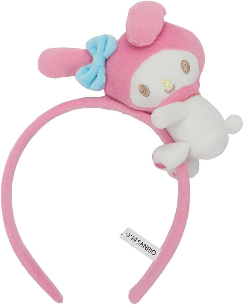 My Melody Pink Headband With Character Charm & Plush