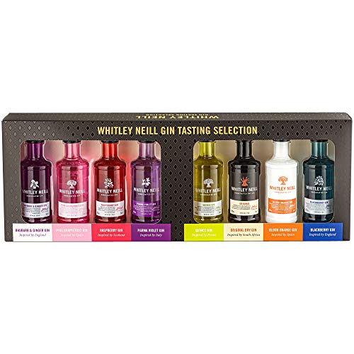 Whitley Neill Gin Selection Gift Pack, 8 x 5 cl