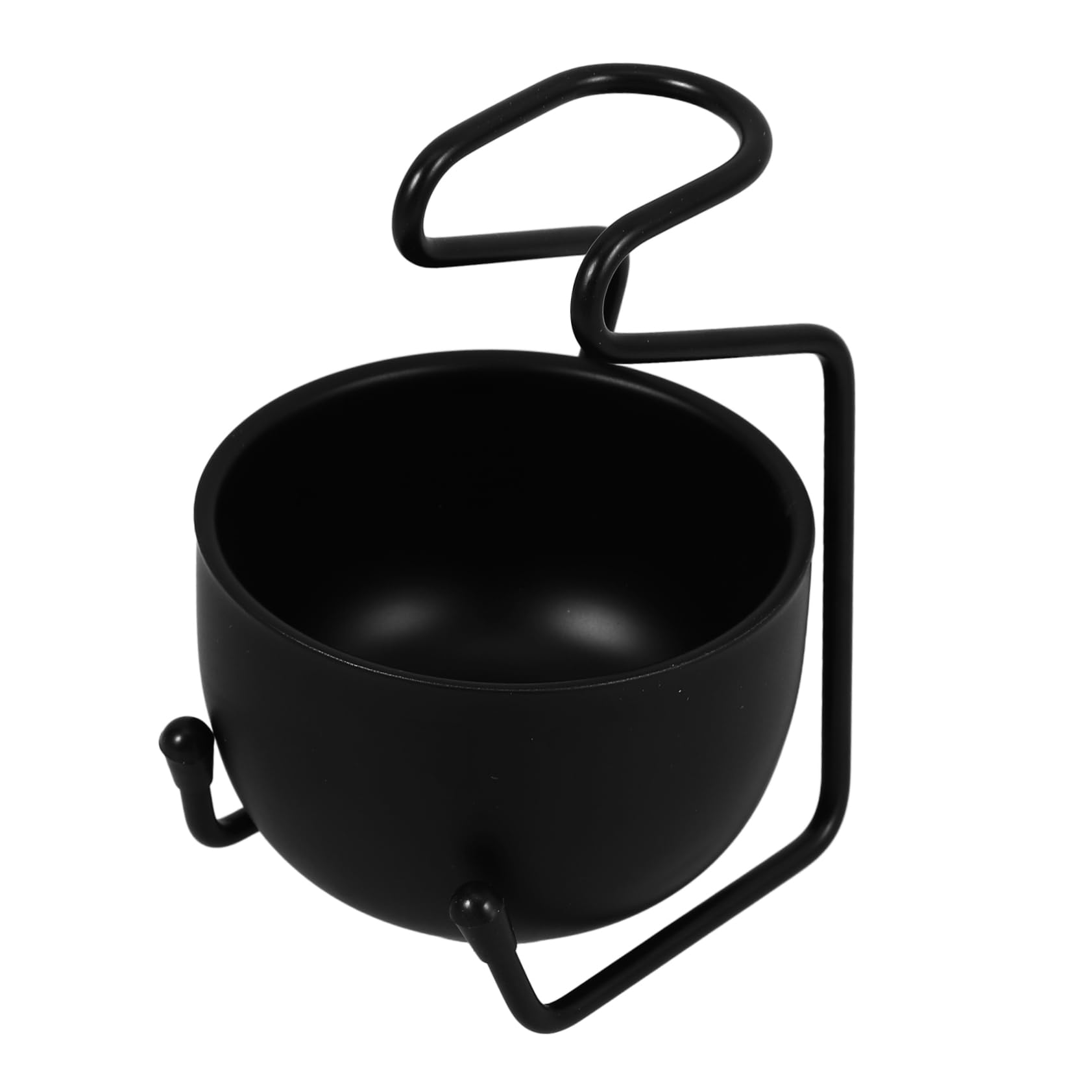 OSOLADY Durable Shaving Brush Stand Bowl Stainless Steel Razor Holder for Shaving Cup Brush Organize Your Grooming Routine