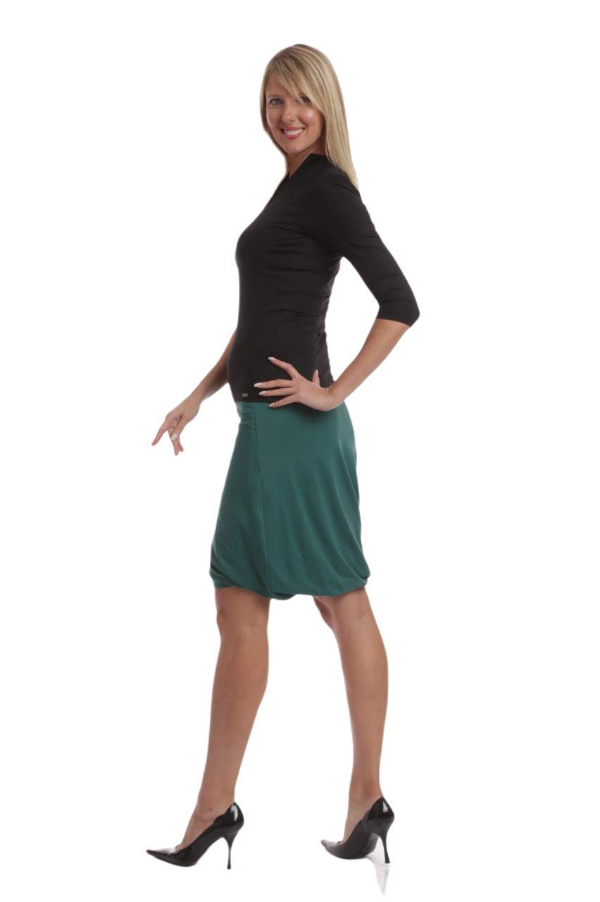 Mutare Damen Designer Ballon-Rock Knielang aus hochwertigem ultraweichem Premium-Stoff Made IN Deutschland