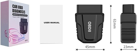 Bluetooth OBD2 Scanner Diagnostic Tool, Car Code Reader OBDII/EOBD Scanner with Reset, BT5.4 Diagnostic Scan Tool for All Cars After 1996