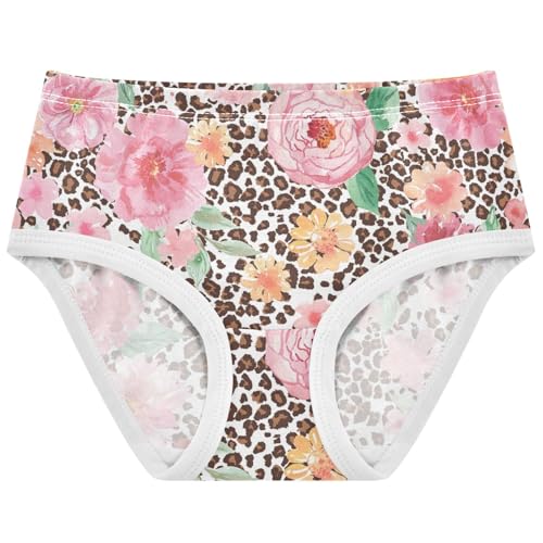 Girls Cotton Bikini Panties For Kids Hipster Briefs Toddler Underwear Comfortable 2-8 Years