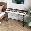 Best Digital Pianos for Home Studios 11 HYYTEIBL U-Shaped Keyboard Stand for 61/76/88 Key Digital Pianos, Stable Piano Stand with Non-Slip Rubber Pads, Black and Elegant Design, Perfect for Home, Studio, Stage #4
