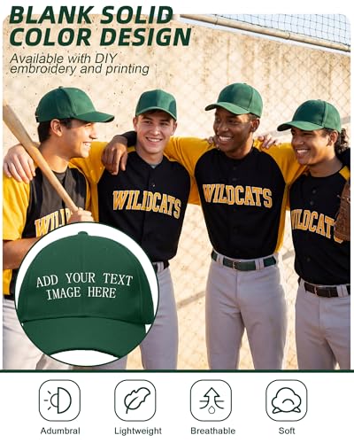 Image of Foaincore 36 Pack Blank Baseball Cap Bulk Adjustable Back Strap Sublimation Hats Plain Unisex Trucker Hat for Men Women