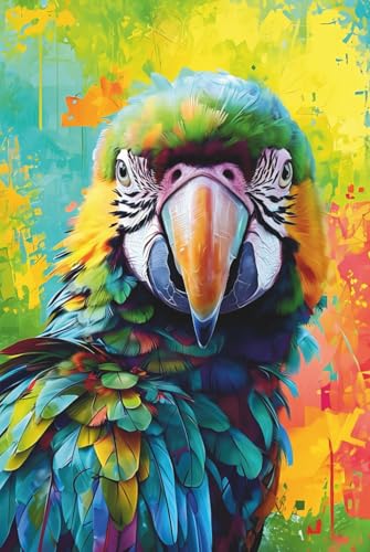 Macaw Parrot Notebook: Journal, Diary, Bird Lover's Notepad: A wonderful gift for family, friends, loved ones, kids, parrot enthusiasts, macaw admirers, and bird parents