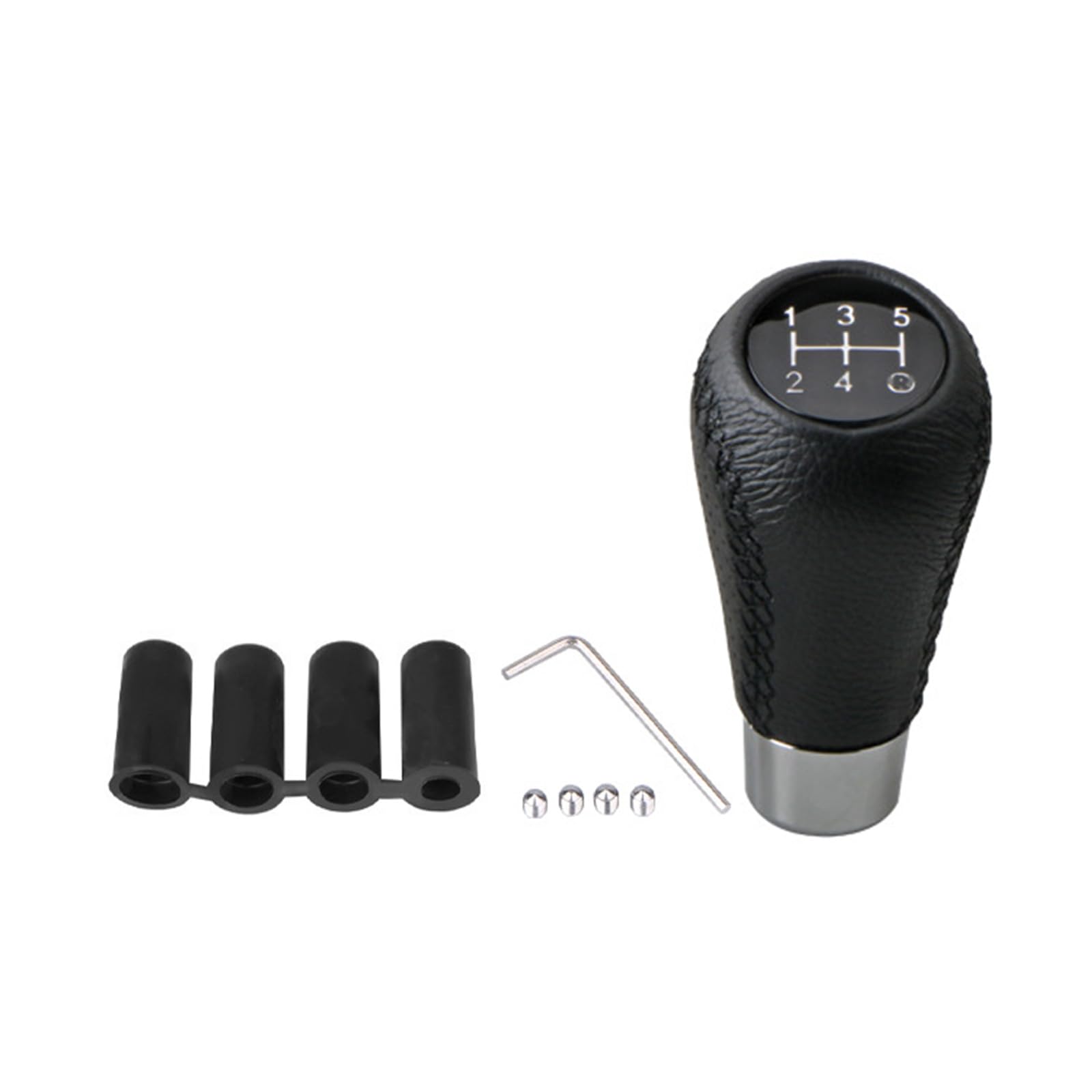 Hsioluted Shifter Lever Knob Car Replacement Accessories Shifts Gear Knob 5 Speed Gear Shifter Stick Shifts Manual Stick