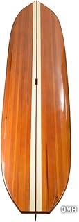 OMH Paddle Board in Classic Wood Grain 11ft with 1 fin, Multi