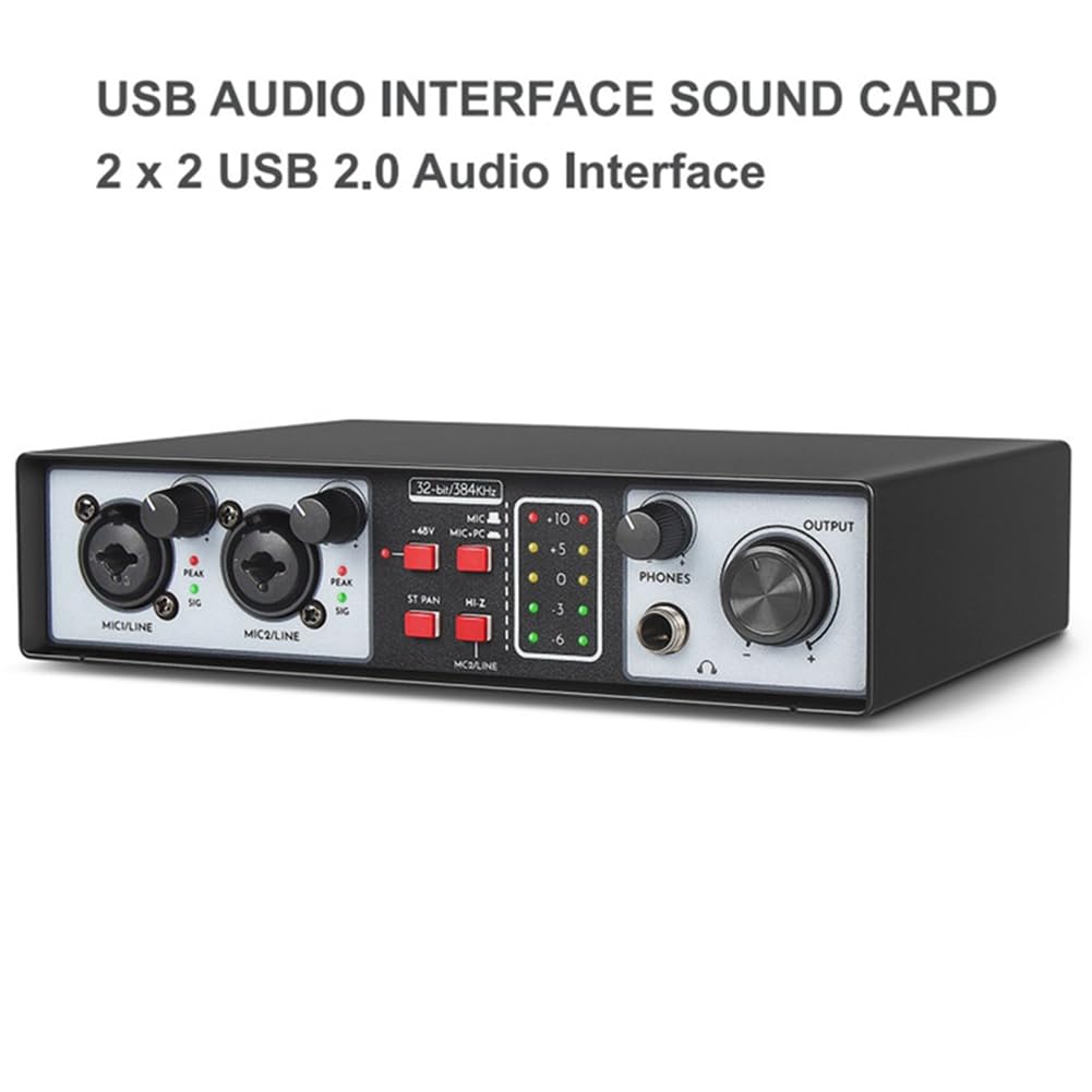 Amazon | Swagell 2 In 2 Out USB オーディオ インターフェイス 32Bit