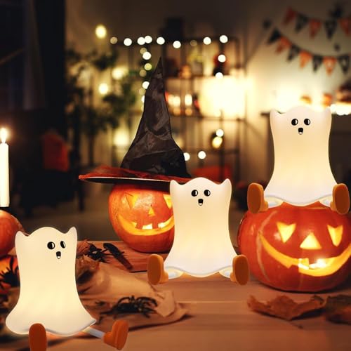 Lámpara de Mesa de Noche Fantasma de Silicona Fafeicy miniatura 5