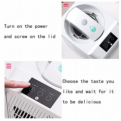 Rock88 1L Eismaschine Haushalt Intelligente Frucht Joghurt Dessert DIY Maker Maschine Eingebaute Gefrierschrank… – Bild 7