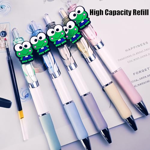 Pack 5 bolígrafos retráctiles con tinta gel negra 0.5 mm miniatura 5