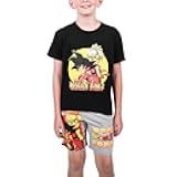 Dragon Ball Z Anime Heroes Boy's Graphic Tee And Shorts Set