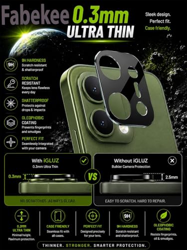Image of FabeKee Camera Lens Protector Compatible With Vivo Y51 Pro 9H Tempered Glass, Anti-Scratch, HD Clear, Easy Installation, Ultra-Thin Camera Lens Protection