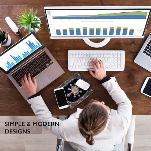Image of Carpet Pattern Mousepad - Small Non-Slip Rubber Carpet Design Printed Computer Mouse Pad 19x22cm (FMP0234)