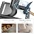[Petoasis] 3-Flaps Dog Door for Wall, Rust Proof Aluminum Alloy Frame, Extreme Weather Dog Door Can Block Wind, Snow, and Rainwater Intrusion (Black, Large for Wall)