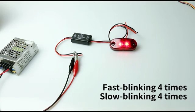 FXC 2x 24W Flash Strobe Controller Flasher Modulo Per LED Luce Freno Coda Stop Light 12 - Foto 13