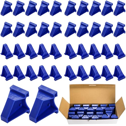 Yesland 40 Pcs Flooring Spacers, 2 in 1 Laminate Flooring Spacers with 1/2' & 1/4' Gaps, Flooring...