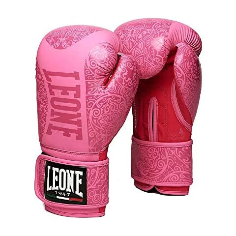 LEONE 1947 Maori Guantes de Boxeo Adulto Rosa 10 oz M Cover