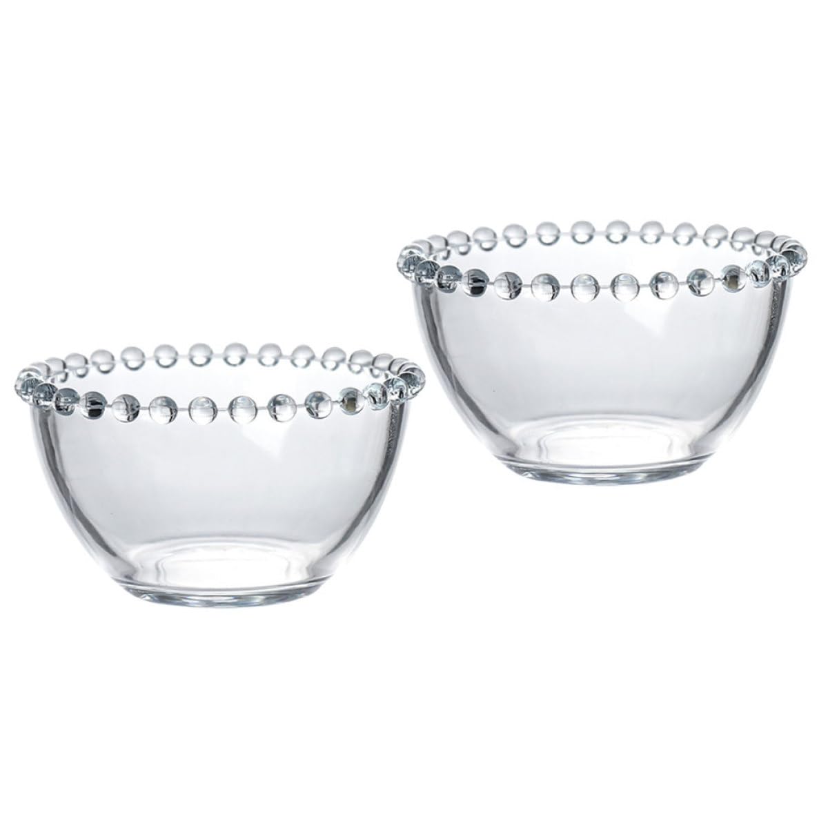 Bols en verre transparent saladier ménager salades desserts fêtes