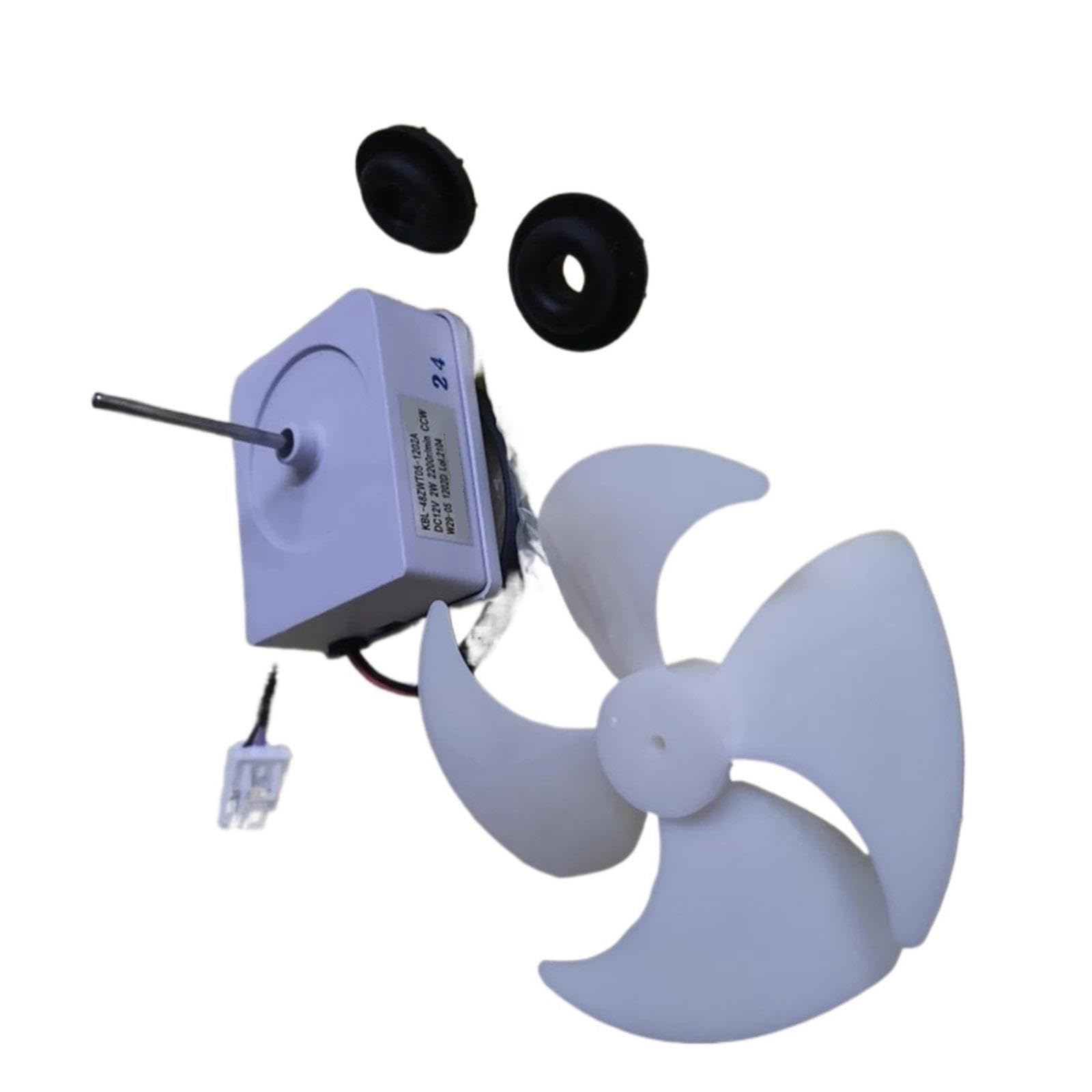 Motor De Ventilador De Refrigerador, Compatible Con Omar, Ventilador De Refrigeración KBL-48ZWT05-1202A 12V 2W W29-05 1202D Funcionamiento Del Congelador De Refrigeración