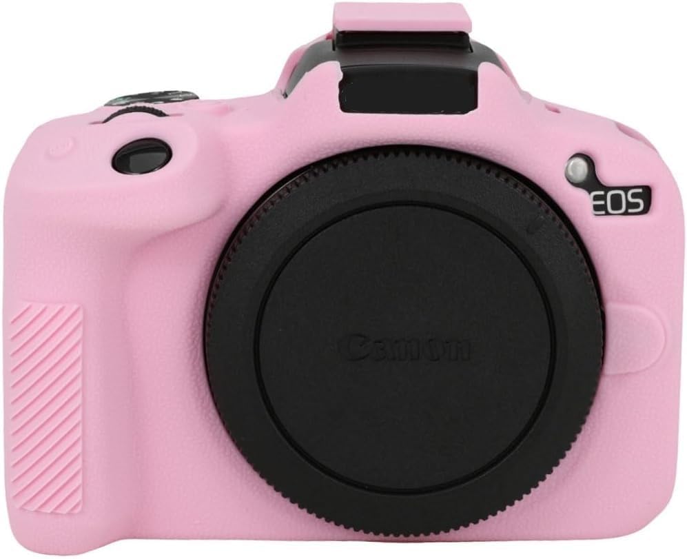 Case for Canon EOS R50 Camera, Silicone Protective Slim Fit Soft Skin, Lightweight Anti-Scratch, Compact Camera Case Bag for Mirrorless Vlogging