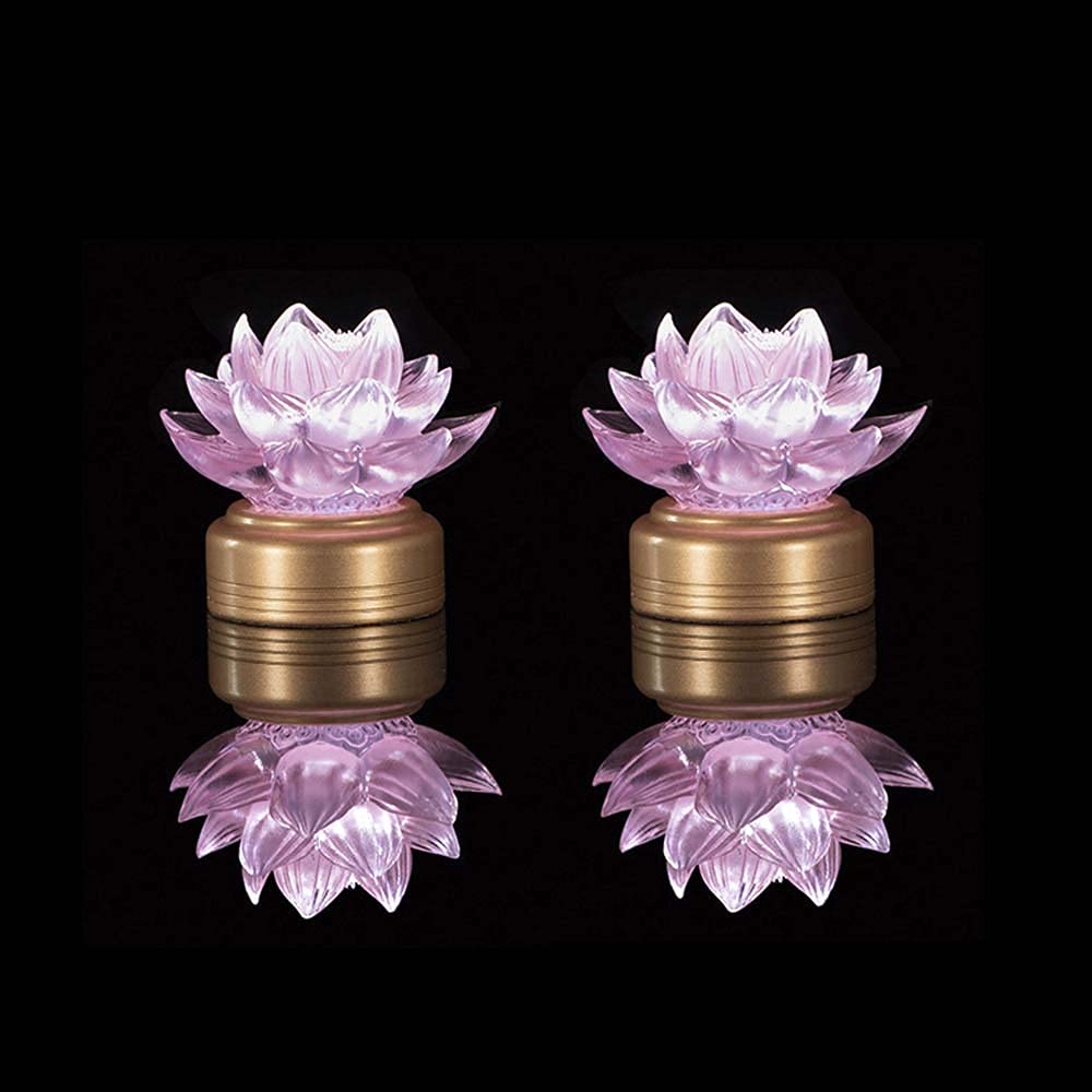 Amazon｜蓮華灯 蓮の花 造花 光る蓮の花 仏花 ロータス きれい モダン  