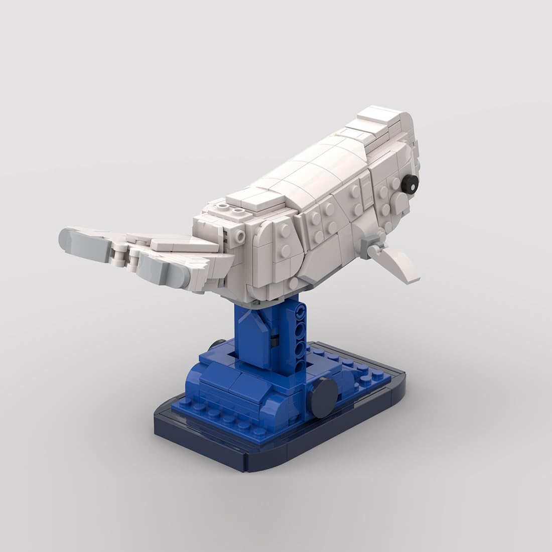 MOC-214769 - Kit de construcción de ballena beluga (303 piezas)
