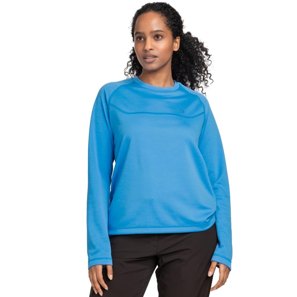 Schöffel CIRC Longsleeve Smue WMS Electric Sky