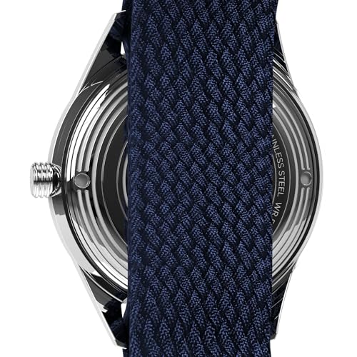 Image of TIMEX Marlin Jet Blue Round Dial Mechanical Automatic Men's Watch - TW2Y24500UJ