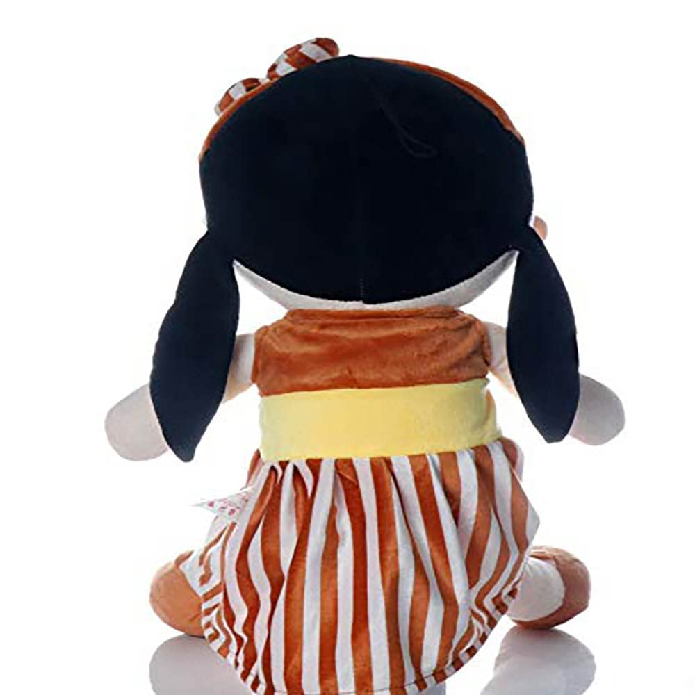 Babyjoys Extra Large Cute Soft Baby Doll 80 CM for Kids | Plush Stuffed Toy for Girls & Boys | Super Soft Cuddly Hug Doll | Washable Plush Toy Doll (Brown) 4