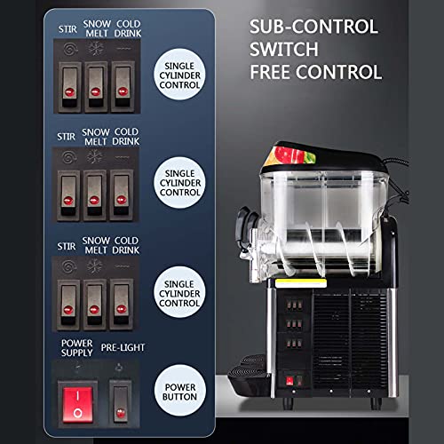 snmi Kommerzielle EIS-Slush-Maschine, Smoothie Gefrorene Getränkekühlungs-Getränkemaschine für Zuhause, Saftkühlungs… – Bild 6