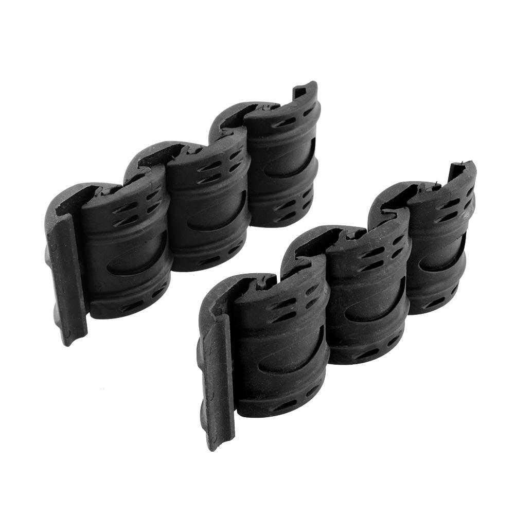 Tactical Airsoft ar 15 akcesoriów 12 szt. gumowa drabina Picatinny panel szynowy ochraniacz jelca odporny pokrowiec na polowanie