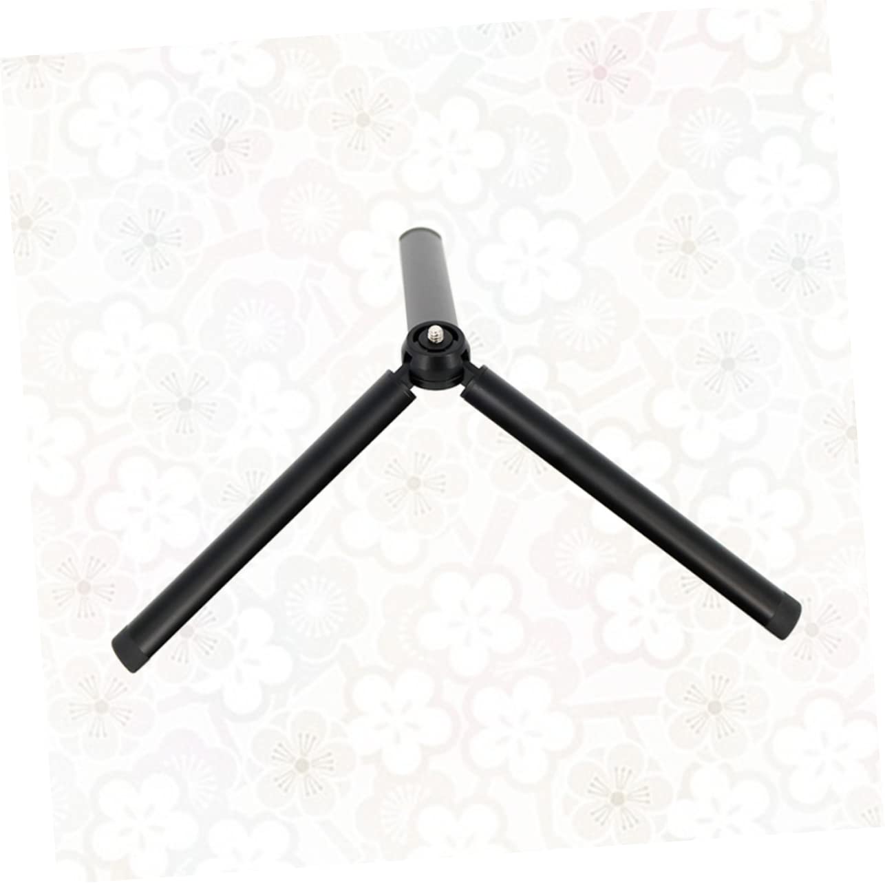 Balacoo Handheld Gimbal Tripod Stand Aluminum Alloy Portable Phone Tripod Sturdy Rubber Feet Compact Design for Easy Carrying