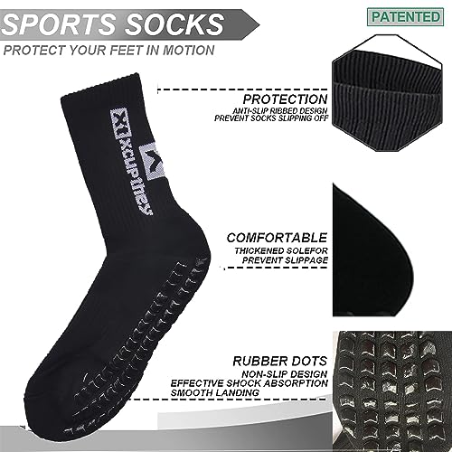 Grip Socks Soccer Men Anti Slip Football/Basketball/Running/Training/Sports Non Slip Pads Compression Socks4