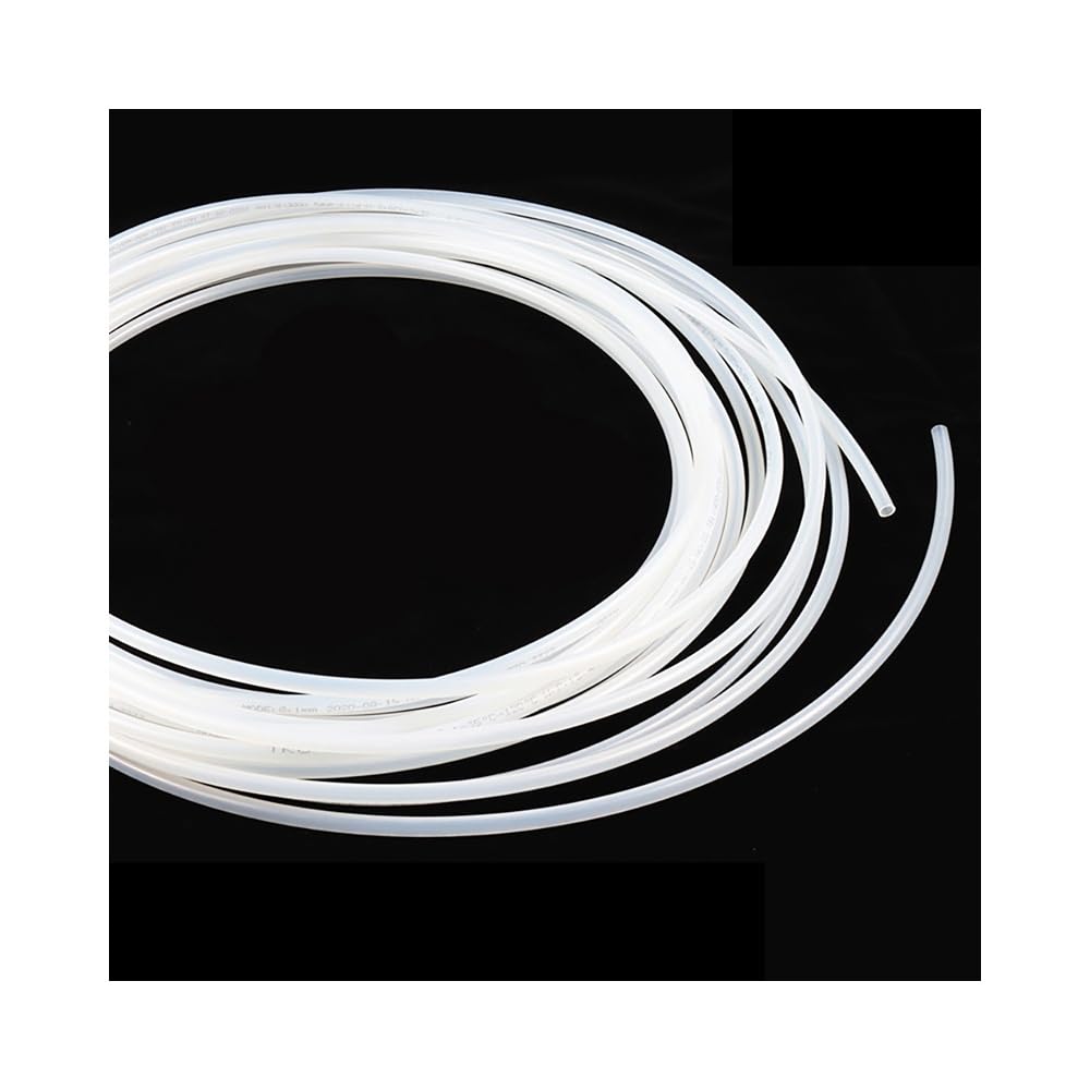 5M High Pressure Translucent PA6 Nylon Pipe Polyamide Fuel Air Line for Compressor and Pneumatic Component Connection(OD 8 x ID 5mm)
