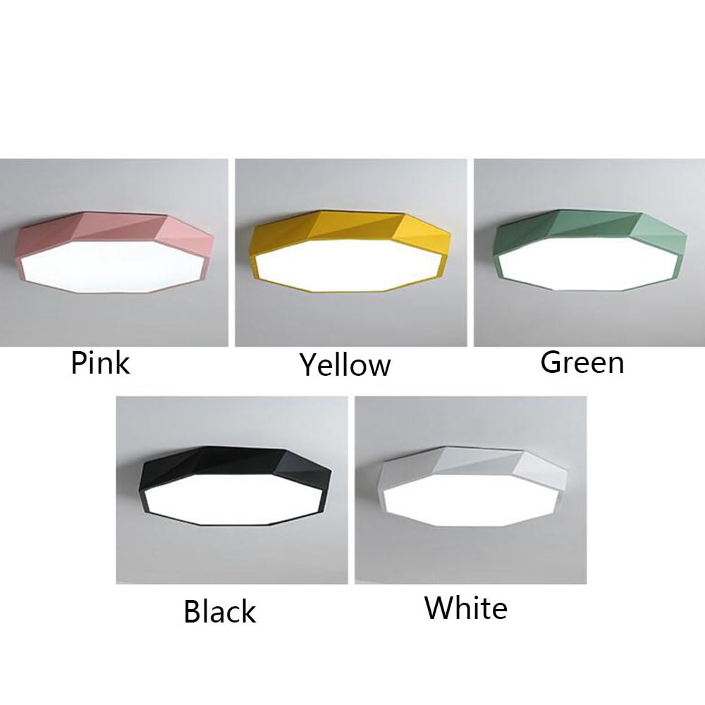 Paralume Minimalista Bianco Per Lampada Da Soffitto Plafoniera Rotonda