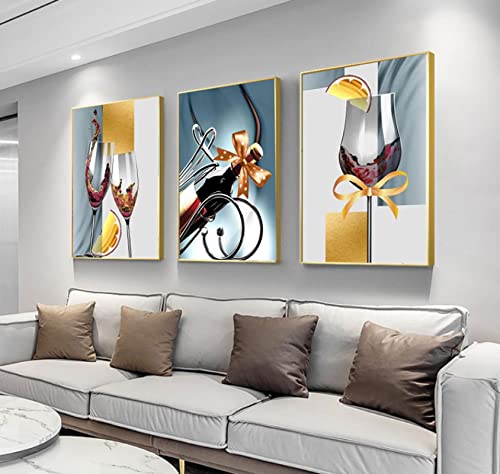 Vin Verre Rouge Photos Toile pour habiller un grand mur de salon