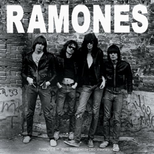 Pegatina de vinilo de los Ramones resistente al agua y rayos UV con arte clásico