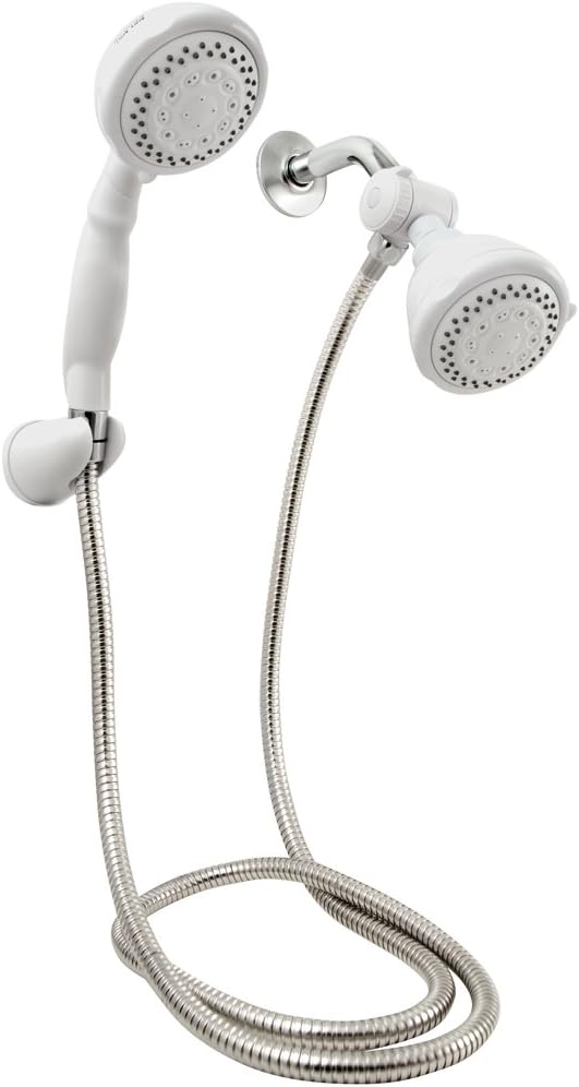 Plumb Craft 8689700 Hand Held Shower Hand and Fixed Shower Head Combo