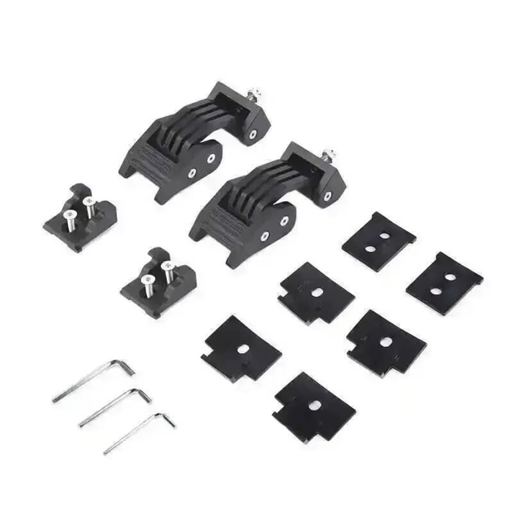 Teakea One Color Car Exterior Engine Hood Latch Catch Lock Accessories For Jeep For Wrangler Jk Jl 2007 Up For Gladiator Jt 2018 Interior Trim Decal Decoration Accessories