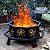 Verdeluxe 35 Inch Octagonal Outdoor Fire Pit,Wood Burning Fire Pit for Bonfire,Outside,Camping, Backyard, Patio