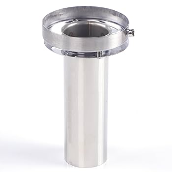 4 Inch Universal Car 304 Stainless Steel Exhaust Pipe Muffler Unadjustable Tail Muffler Tip