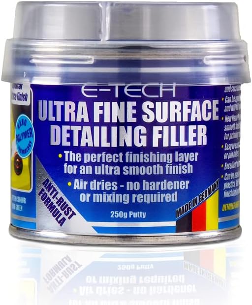 E-TECH Ultra Fine Surface Detailing Filler - 250g Pot Size