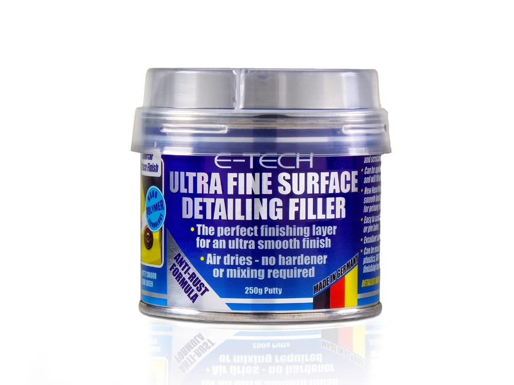 E-TECH Ultra Fine Surface Detailing Filler - 250g Pot Size